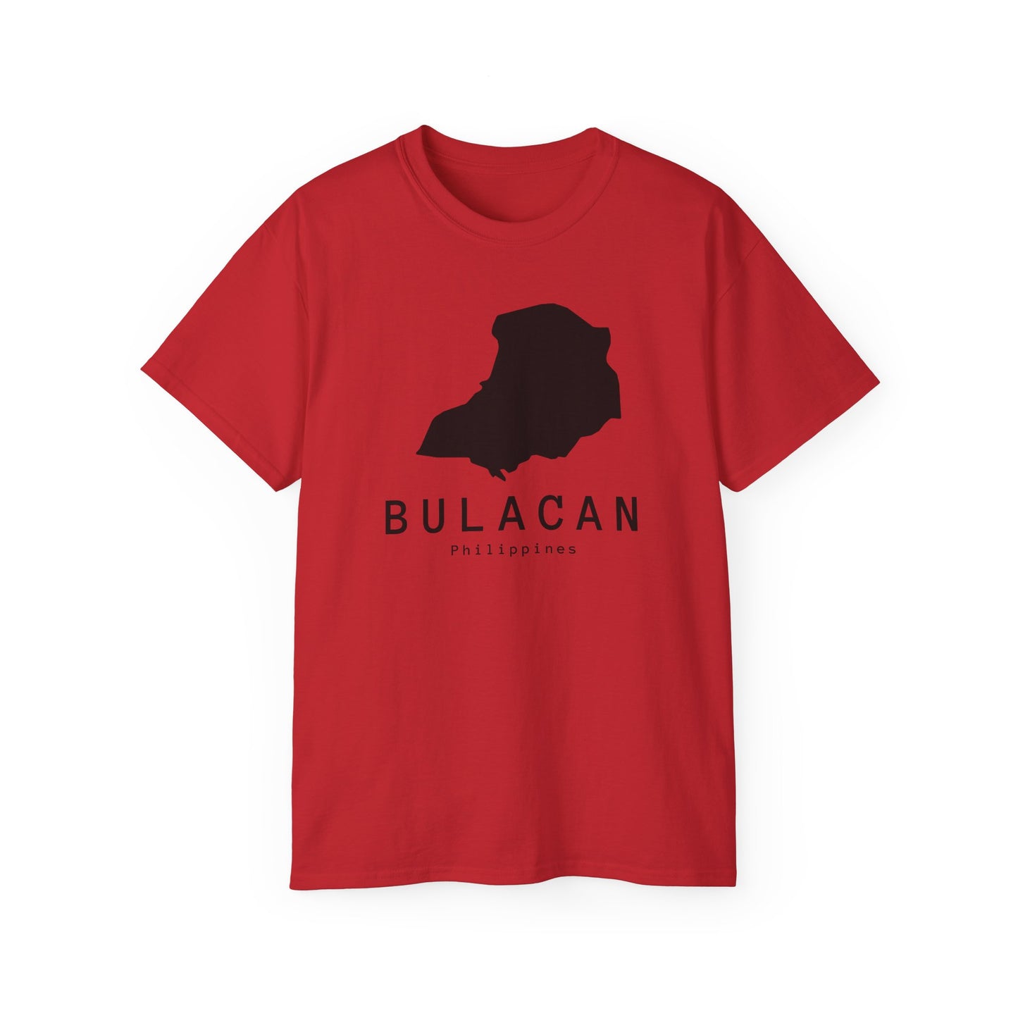 Bulacan Silhouette Map Philippines Shirt
