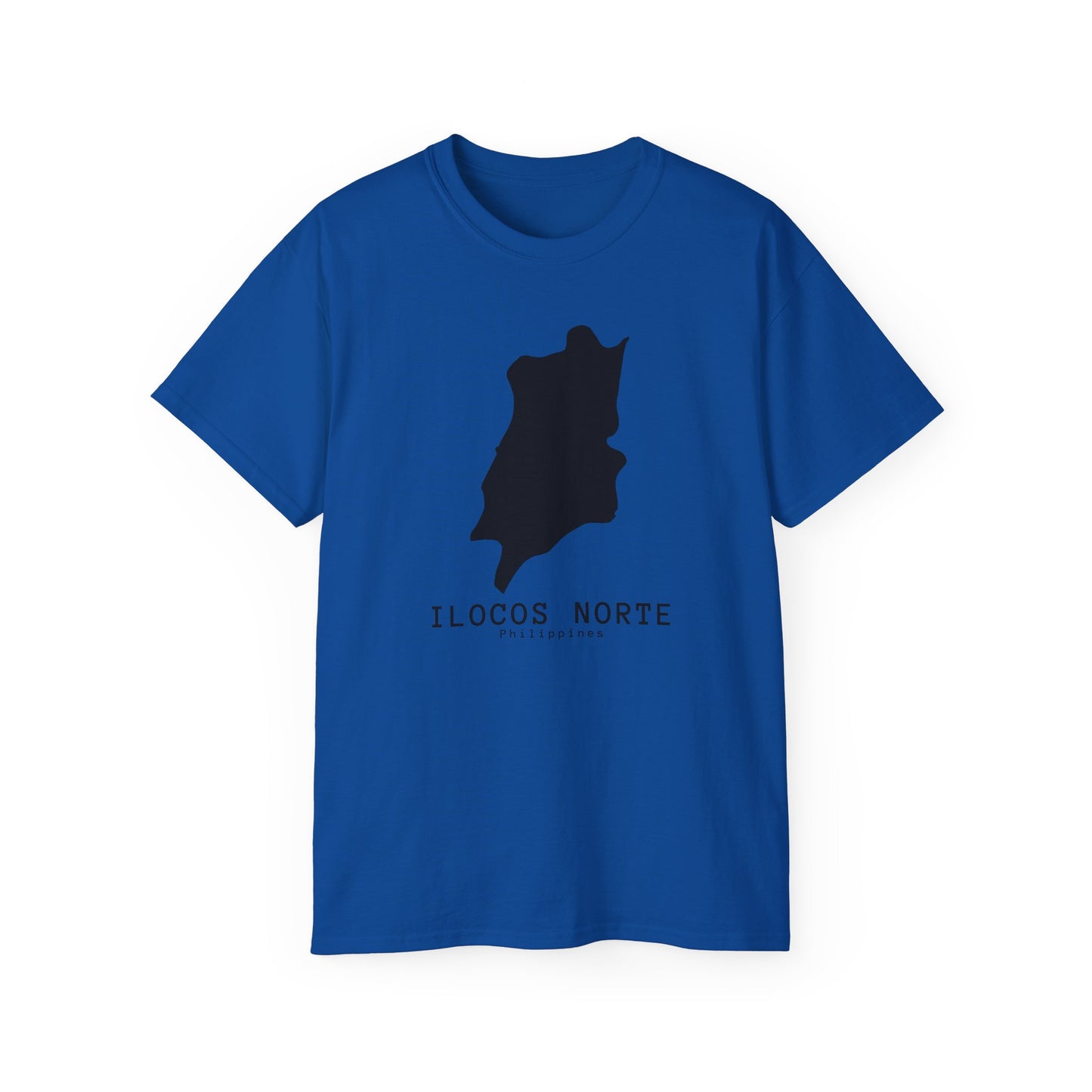 Ilocos Norte Silhouette Map Philippines Shirt