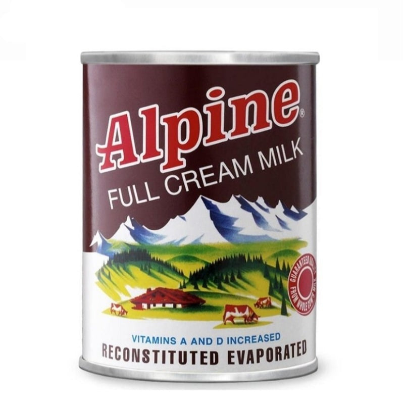 Alpine Full Cream Evaporated Milk 370ml Bag of Wonders