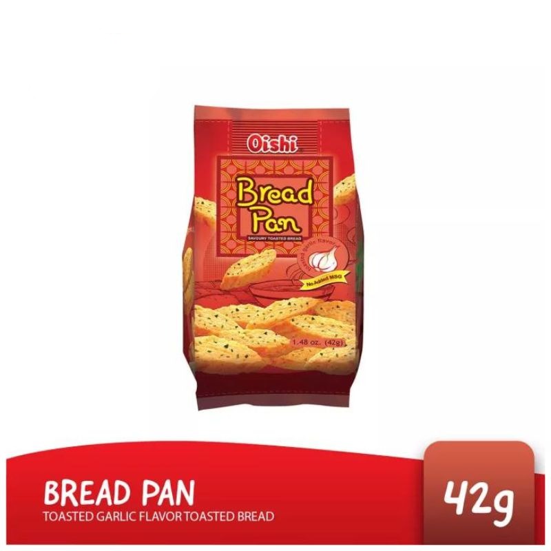 Oishi - Bread Pan Toasted Garlic Flavor - 1.48 oz