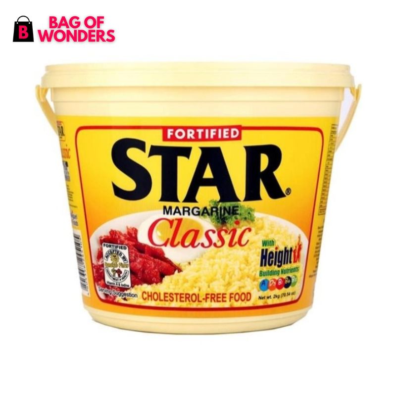 Star Margarine Classic 2KG Bagofwonders Bag of Wonders