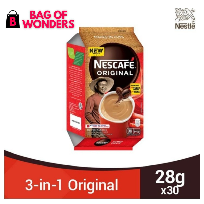 Nescafe Original 3-in-1 Coffee 28Gx30s