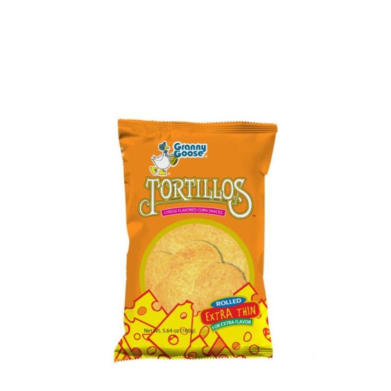 Tortillos Snack Granny Goose Philippines Cheese Flavored Corn Snacks