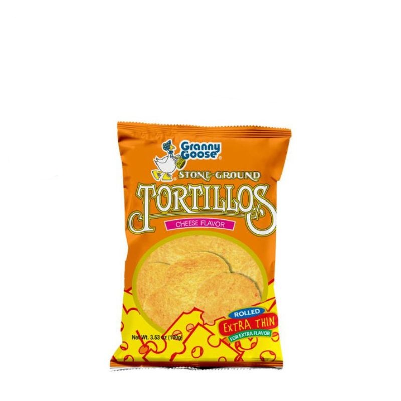 Tortillos Snack Granny Goose Philippines Cheese Flavored Corn Snacks