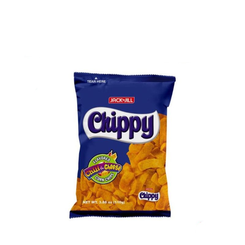 Chippy Chips Philippine Chili and Cheese Flavored Corn Chips Snacks 110g