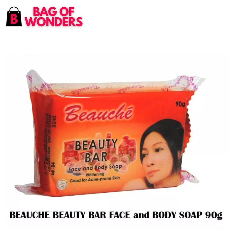 Beauche Beauty Bar Facial And Body Soap 90g