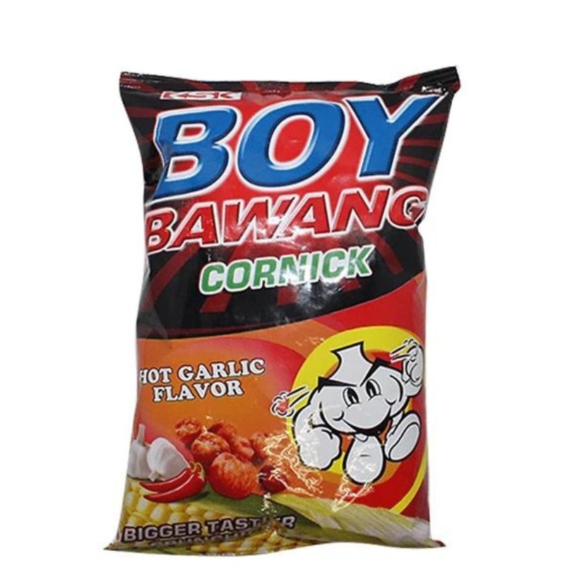 Boy Bawang Cornick Hot Garlic 100g