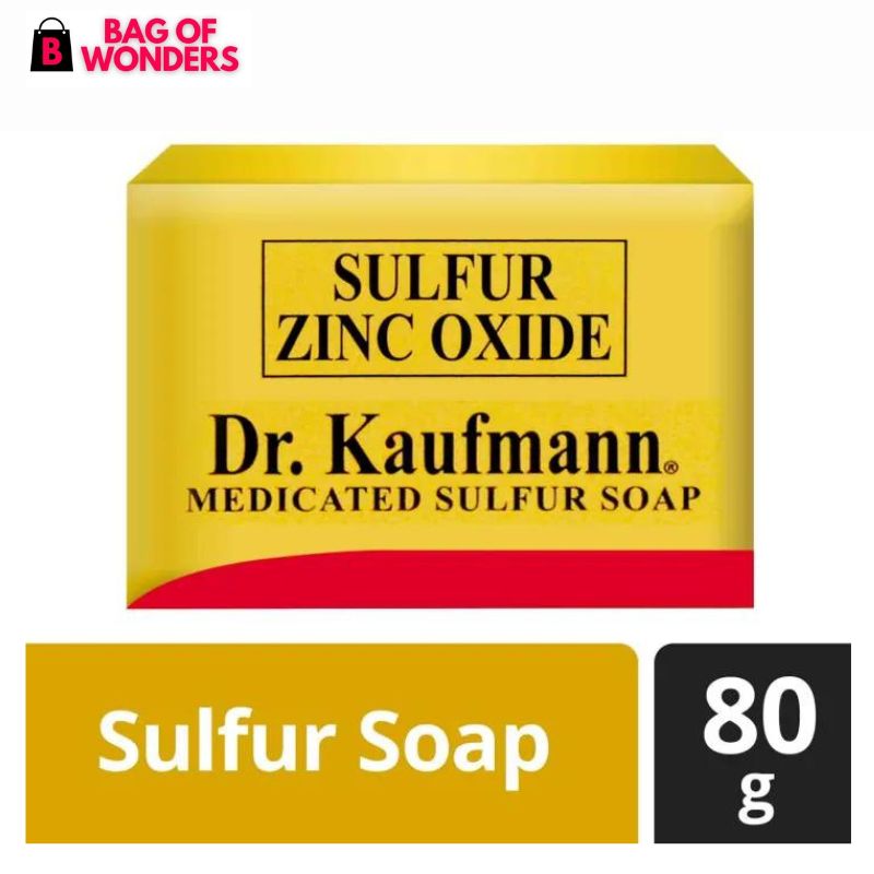 Dr. Kauffman Medicated Sulfur Soap 80g