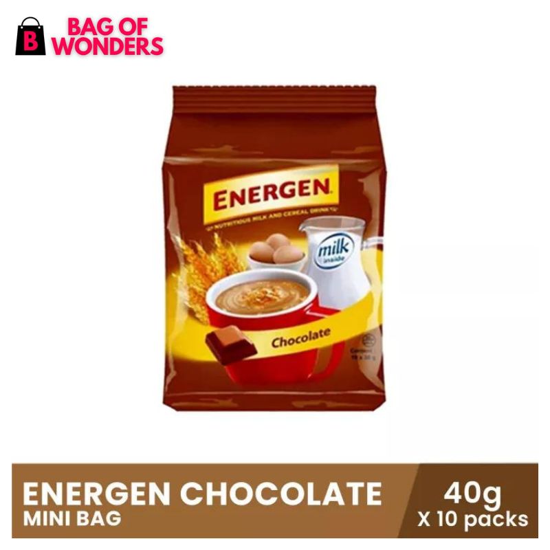Energen Chocolate Cereal Drink 40gx10s