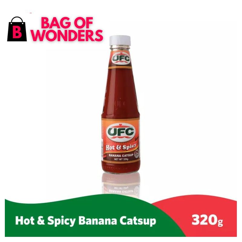 UFC Banana Ketchup Hot & Spicy 320g