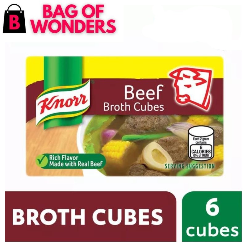 Knorr Beef Cubes 60G Beef Bouillon Broth Cubes