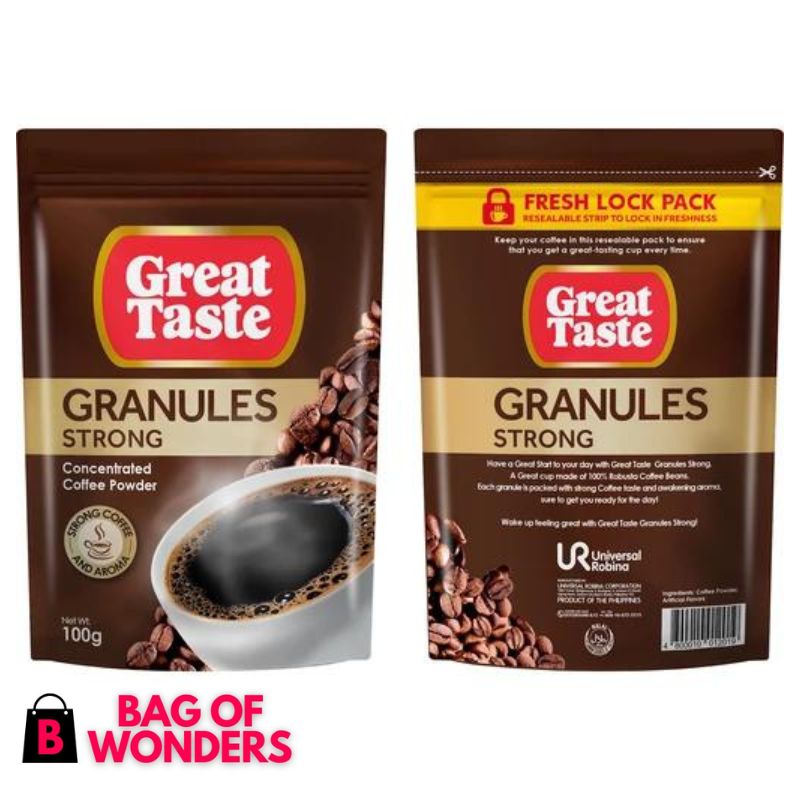 Great Taste Coffee Granules Strong