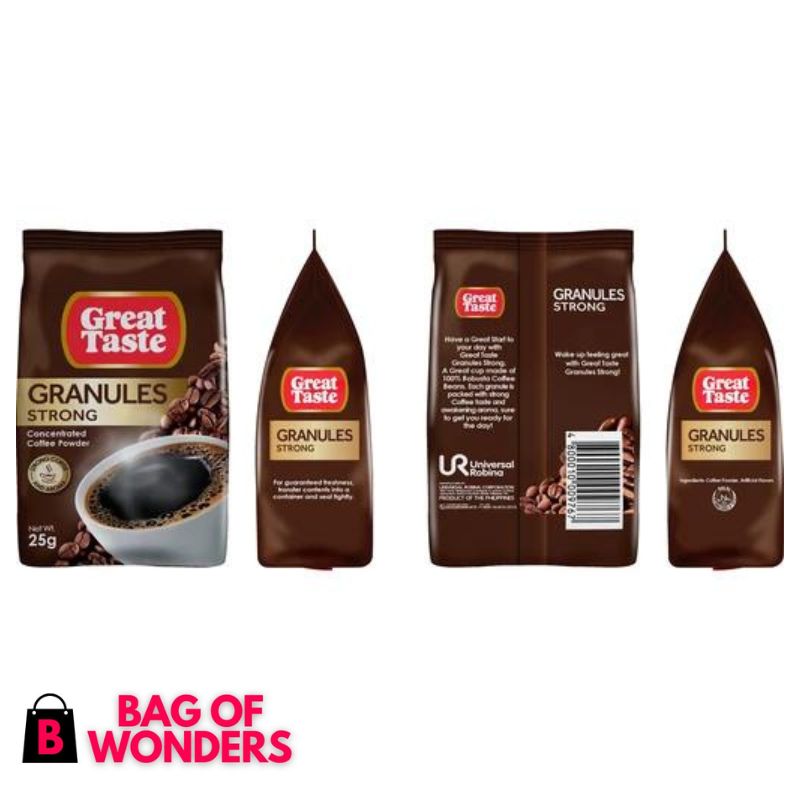 Great Taste Coffee Granules Strong 25g