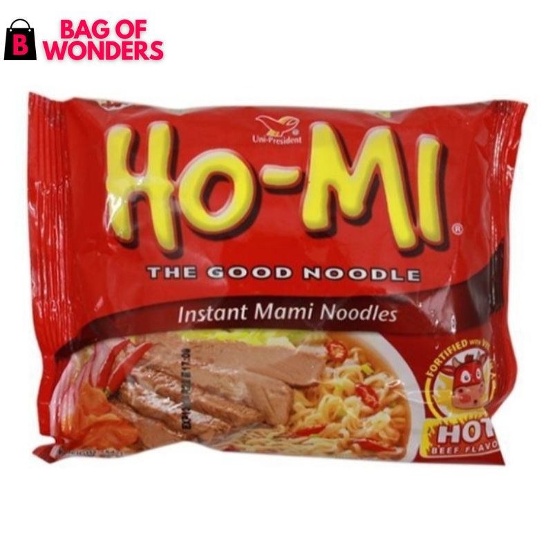 HO-MI Instant Mami Noodles Hot Beef Flavor 55g