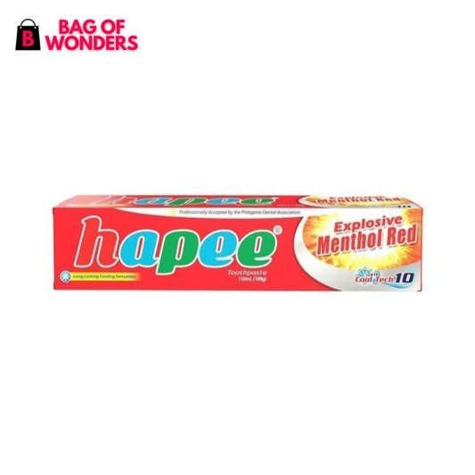 Hapee Toothpaste Explosive Menthol Red 150ml
