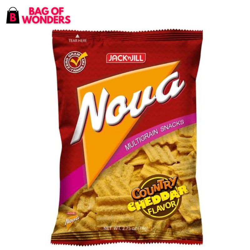 Nova Chips Country Cheddar Flavor by Jack 'n Jill 78g