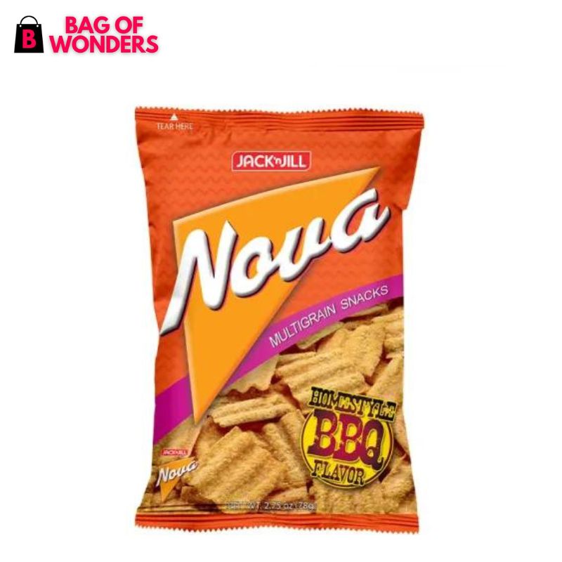 Nova Chips Homestyle BBQ Flavor by Jack 'n Jill 78g