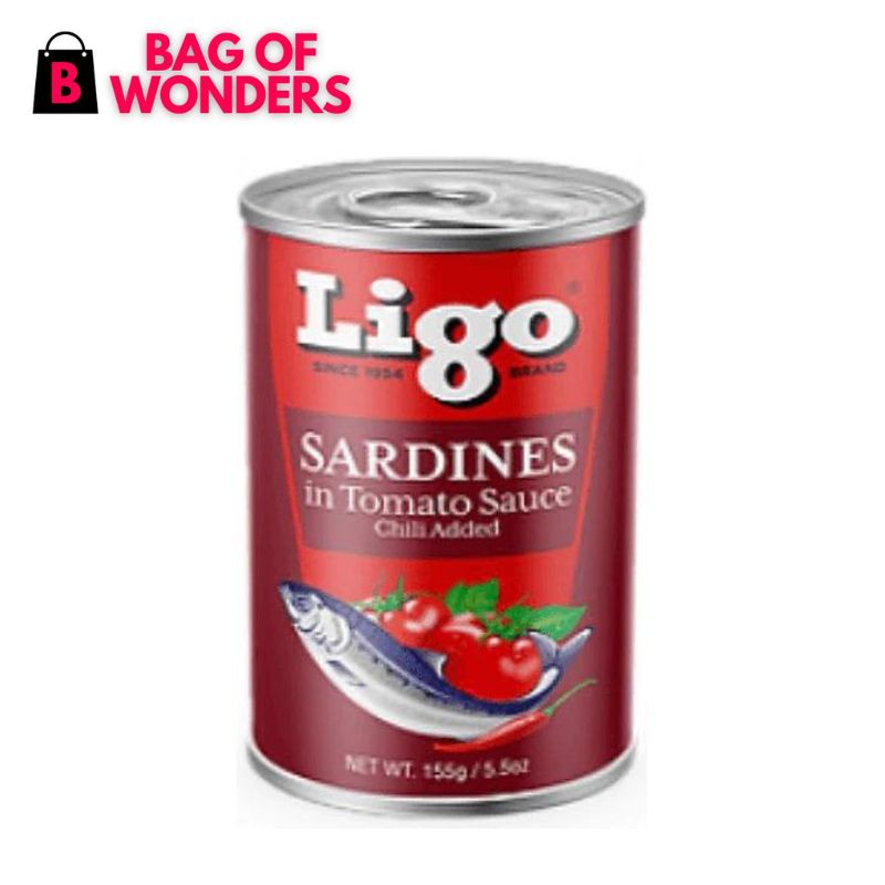 Ligo Sardines in Tomato Sauce with Chili  155g