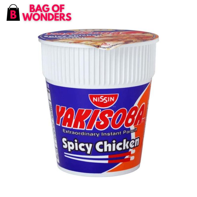 Nissin Yakisoba Spicy Chicken Cup 77g