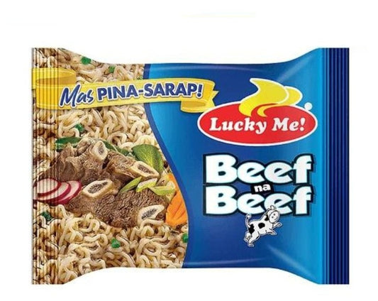 Lucky Me! Instant Noodles Beef Flavor 55g