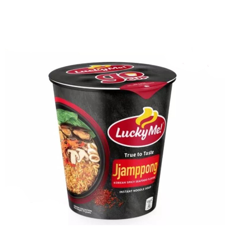Lucky Me! Cup Noodle Spicy Jjamppong Flavor 70g