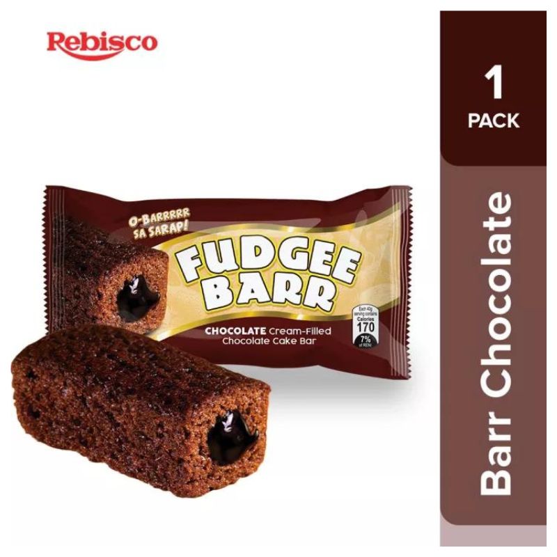 Fudgee Barr Chocolate 40G X 10Pcs