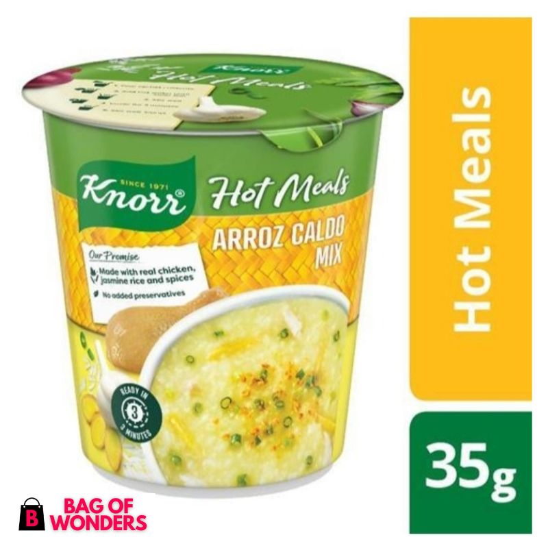 Instant Arroz Caldo Knorr Hot Meals 35G